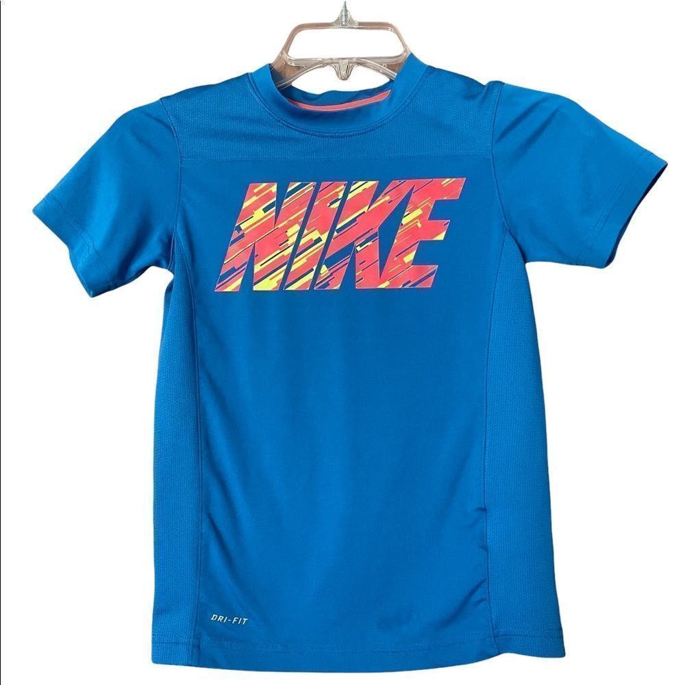 Nike Blue Dri-fit short sleeve shirt. Size XS